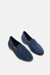Syara – ballerina blu | TWENTYFOURHAITCH – vista tre quarti