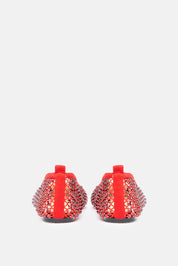 Zyrel – red ballet flats | TWENTYFOURHAITCH – back view