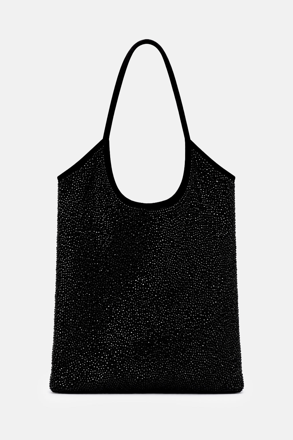 Borsa Nela Maxi nera TWENTYFOURHAITCH, vista frontale.