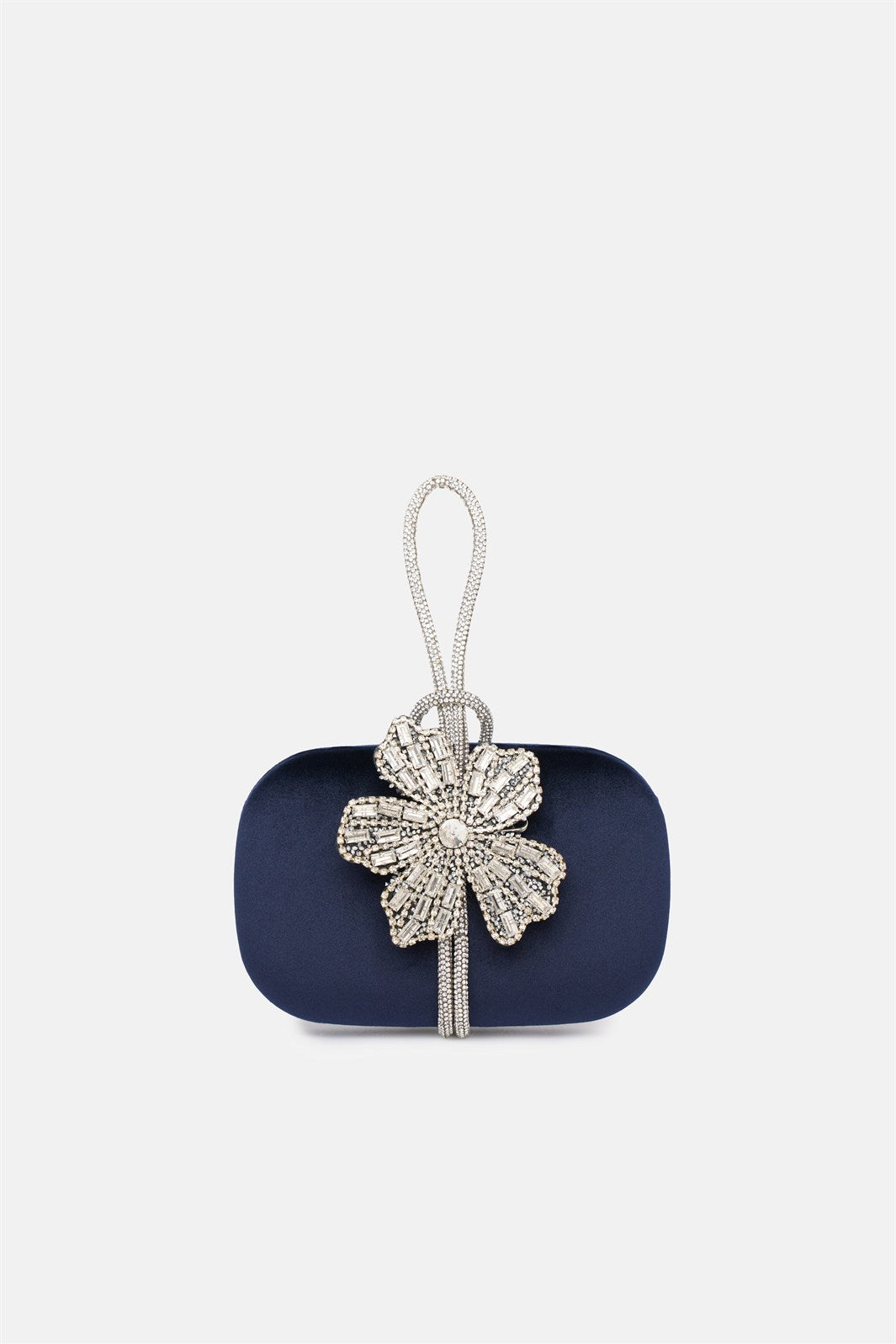 Vorla – clutch blu | TWENTYFOURHAITCH – vista frontale