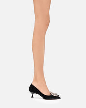 Astrae – black pumps | TWENTYFOURHAITCH – worn by model
