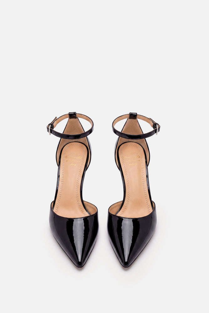 Briala – black pumps | TWENTYFOURHAITCH – front view