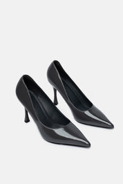 Cylor – grey pumps | TWENTYFOURHAITCH – three-quarter view
