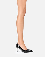 Cylor – black pumps | TWENTYFOURHAITCH – worn by model