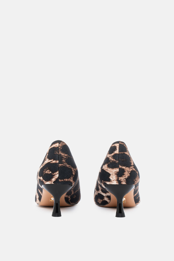Levara – animal print pumps | TWENTYFOURHAITCH – back view