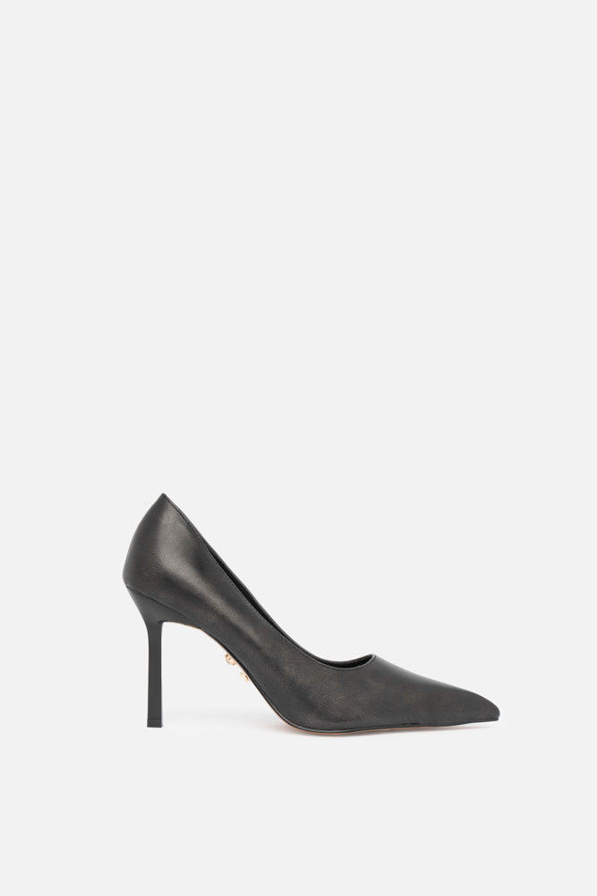 Mivora – grey pumps | TWENTYFOURHAITCH – side view