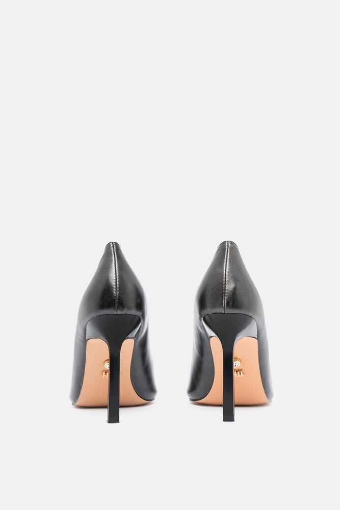 Mivora – grey pumps | TWENTYFOURHAITCH – back view