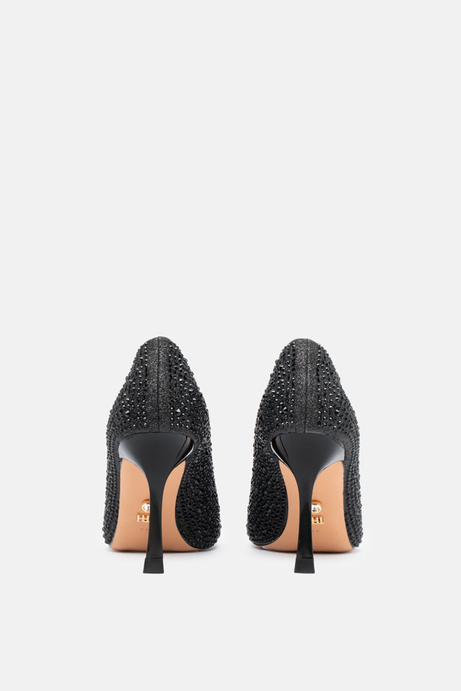 Teylor – black pumps | TWENTYFOURHAITCH – back view