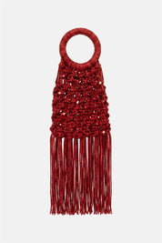 Maronti – handbag rossa | TWENTYFOURHAITCH – vista frontale