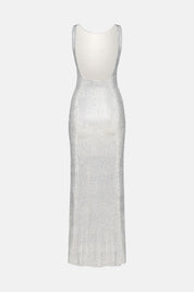 HELIOS SILVER LONG DRESS