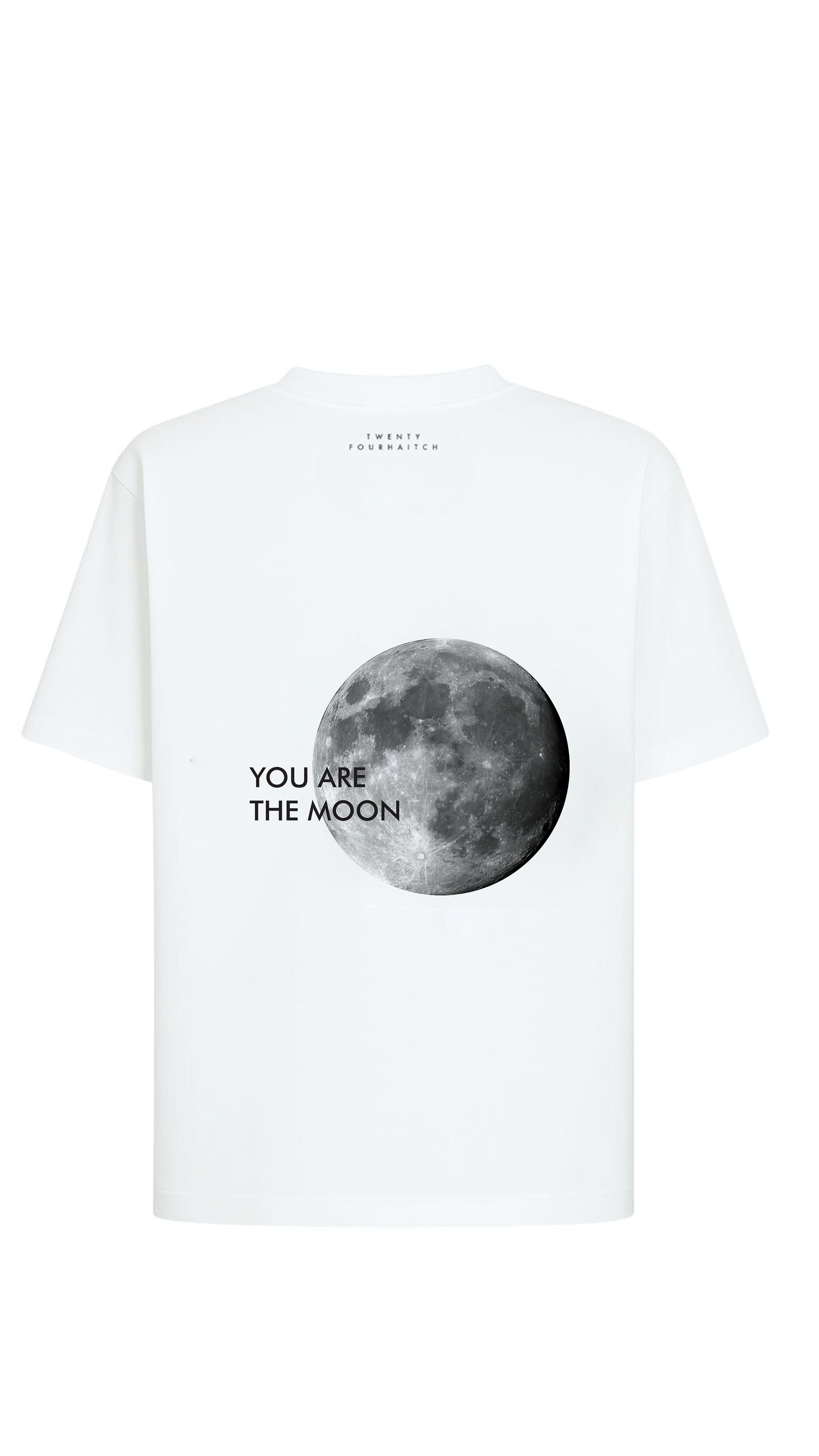 MOON T-SHIRT BIANCA