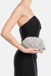 CLUTCH MANILA ARGENTO