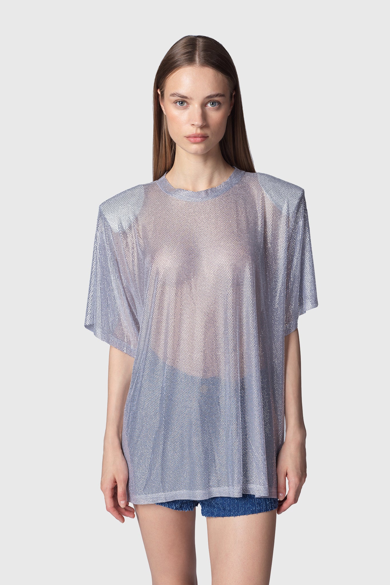 T- SHIRT MENDES ARGENTO
