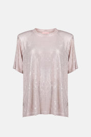 T- SHIRT MENDES CIPRIA ARGENTO