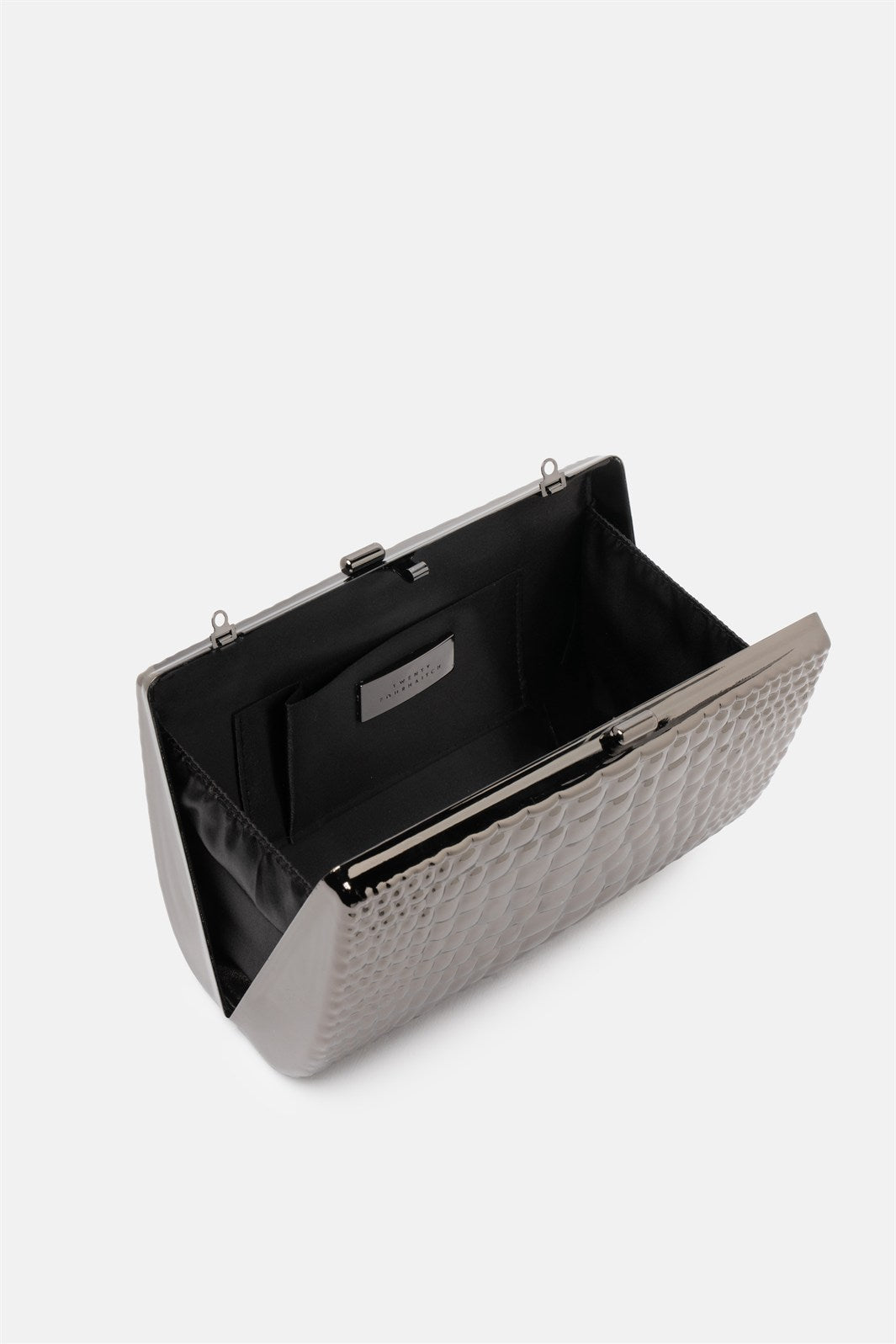 Aevel – mini clutch canna di fucile | TWENTYFOURHAITCH – dettaglio