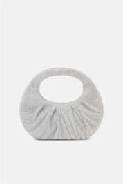 Joan – mini handbag argento | TWENTYFOURHAITCH – vista frontale