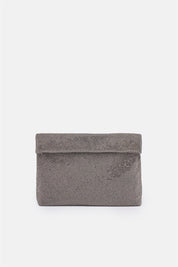 Varadero – mini pochette grigia | TWENTYFOURHAITCH – vista frontale
