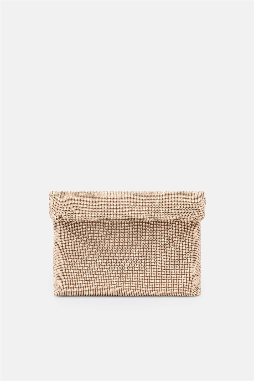 Varadero – gold mini pochette | TWENTYFOURHAITCH – front view