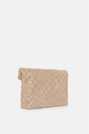 Varadero – gold mini pochette | TWENTYFOURHAITCH – side view