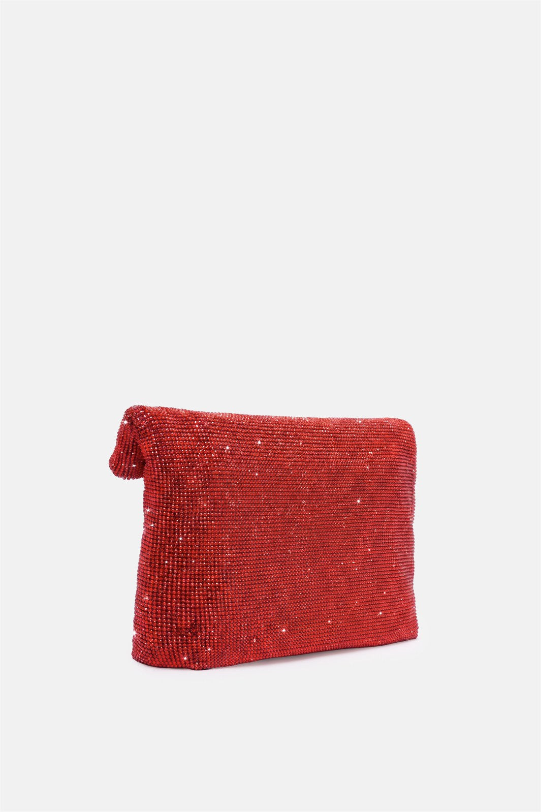 Varadero – mini pochette rossa | TWENTYFOURHAITCH – vista laterale