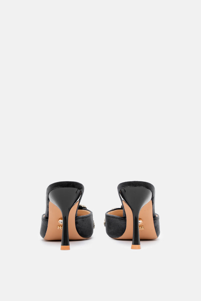 Melor – mules nero | TWENTYFOURHAITCH – vista retro