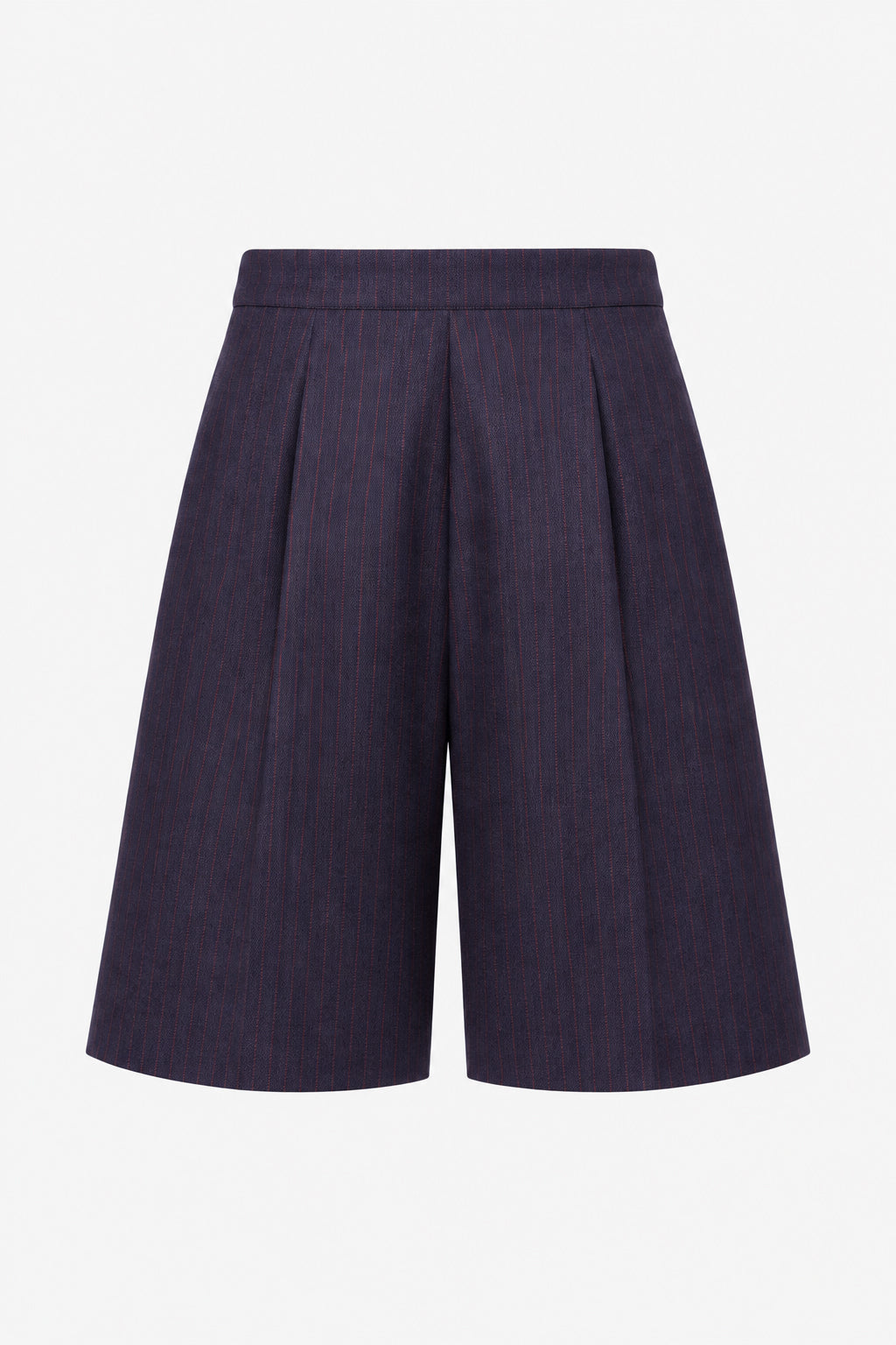 OLVIANE PANTALONI BLU BORDEAUX – vista posteriore