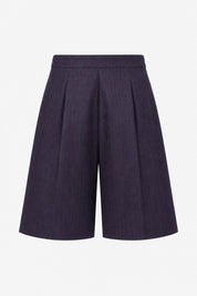 OLVIANE PANTALONI BLU BORDEAUX – vista posteriore