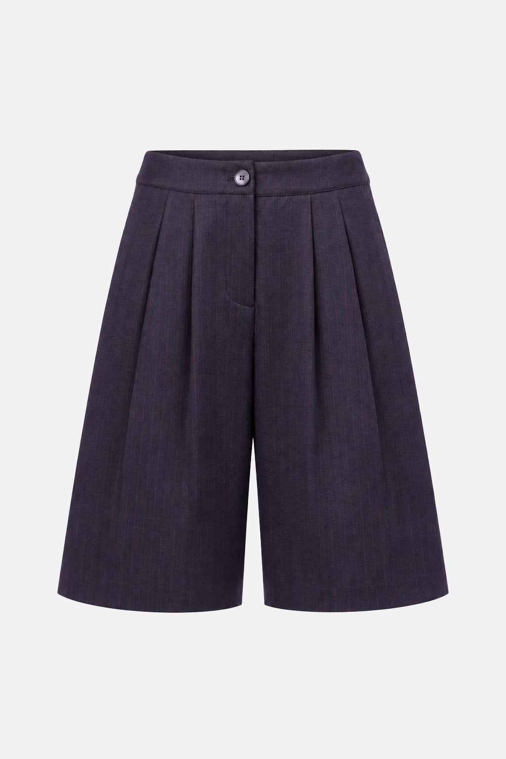 OLVIANE PANTALONI BLU BORDEAUX – vista frontale
