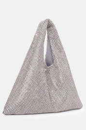 Parks – silver handbag | TWENTYFOURHAITCH – side view