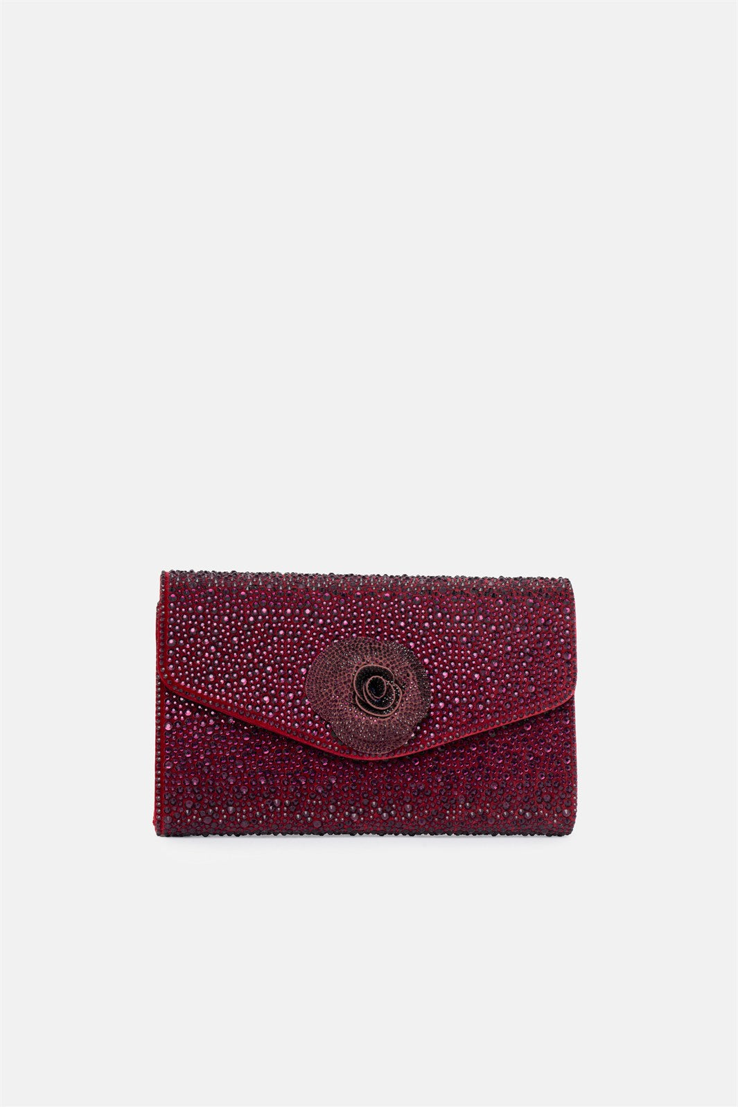 Asilea – pochette bordeaux | TWENTYFOURHAITCH – vista frontale