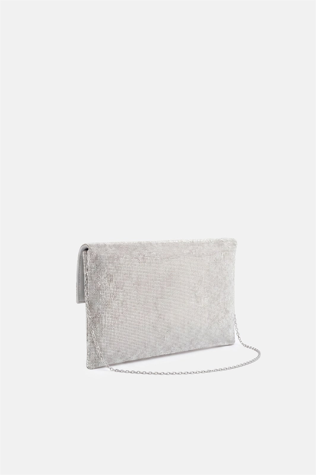 Kasira – pochette argento | TWENTYFOURHAITCH – vista laterale