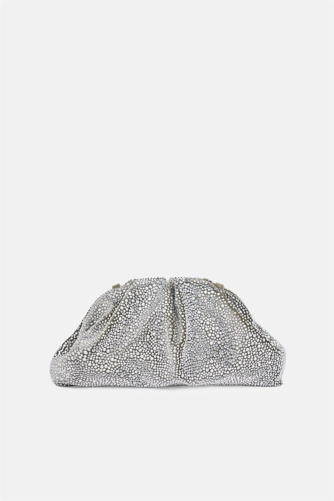 Mirach – silver pochette | TWENTYFOURHAITCH – front view