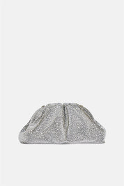 Mirach – silver pochette | TWENTYFOURHAITCH – front view