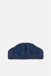 Mirach – blue pochette | TWENTYFOURHAITCH – front view