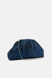 Mirach – blue pochette | TWENTYFOURHAITCH – side view