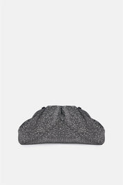 Mirach – pochette nera e grigia | TWENTYFOURHAITCH – vista frontale