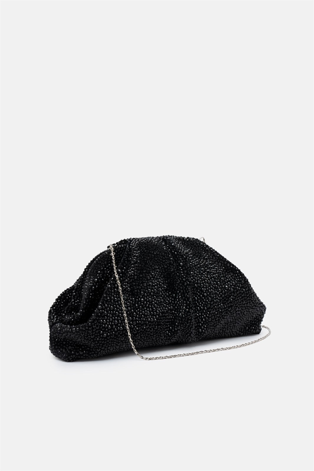 Mirach – pochette nera | TWENTYFOURHAITCH – vista laterale