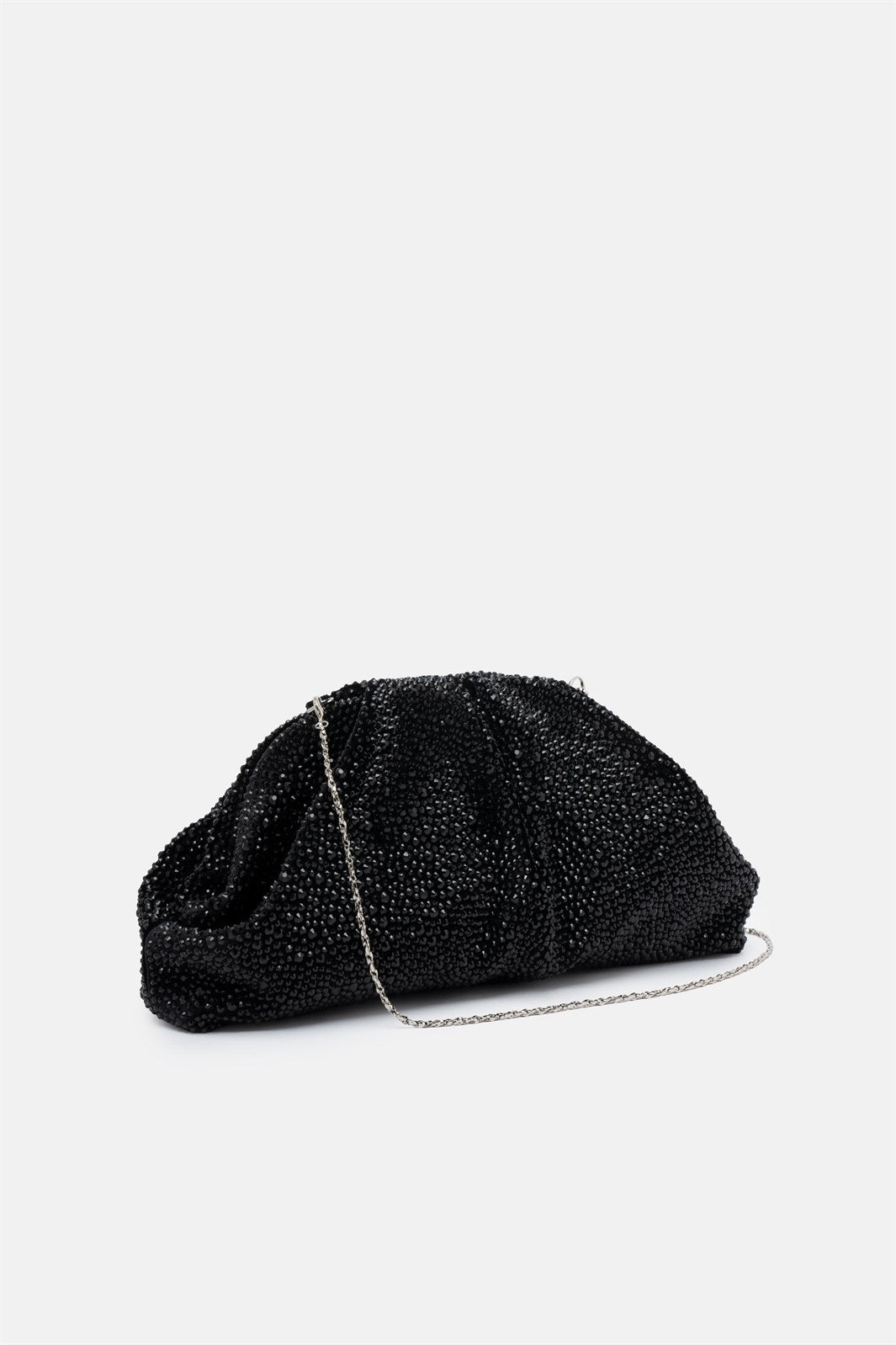 Mirach – pochette nera | TWENTYFOURHAITCH – vista laterale