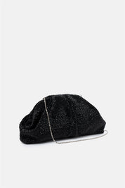 Mirach – pochette nera | TWENTYFOURHAITCH – vista laterale