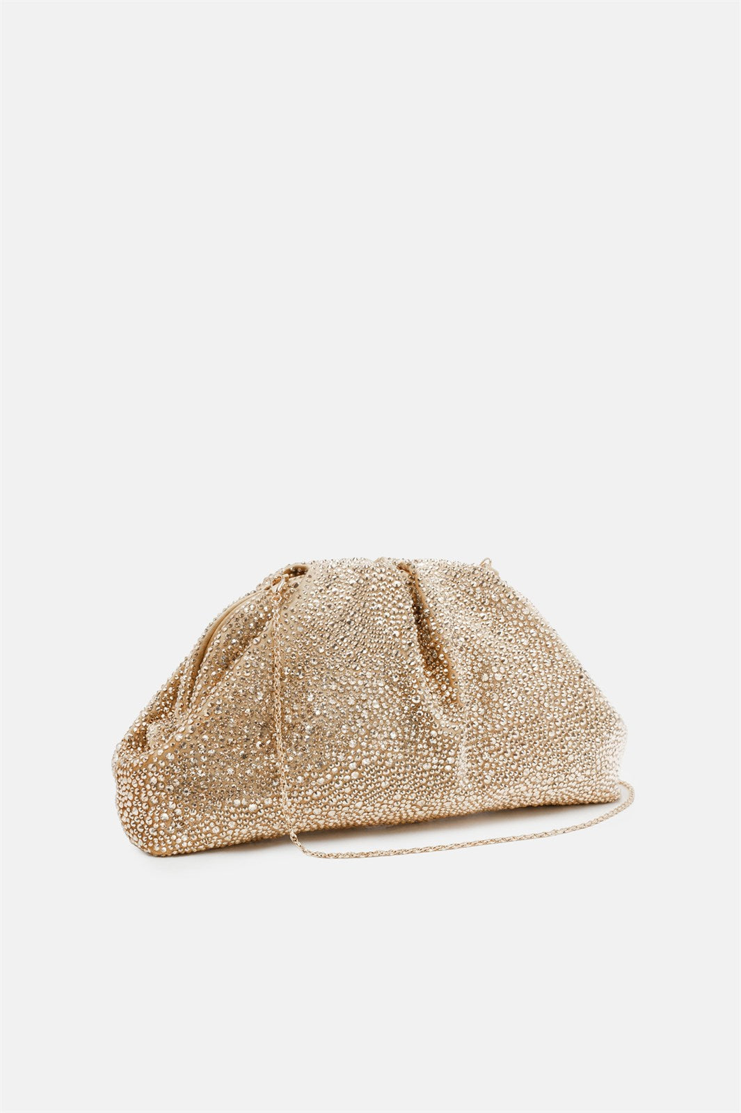 Mirach – pochette oro | TWENTYFOURHAITCH – vista laterale