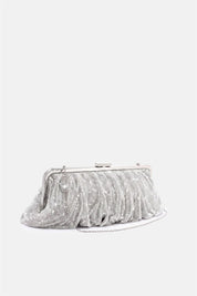 Zevara – silver pochette | TWENTYFOURHAITCH – side view