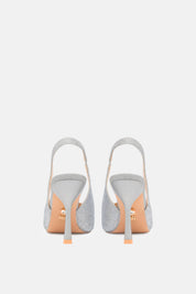 Hivera – grey slingbacks | TWENTYFOURHAITCH – back view