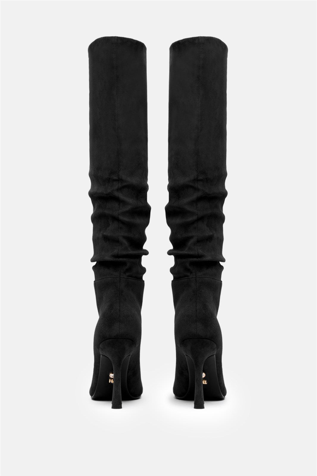 Miya – black boots | TWENTYFOURHAITCH – back view