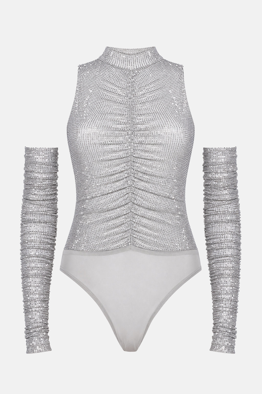 TRAVA BODY NERO CON GUANTI – vista frontale