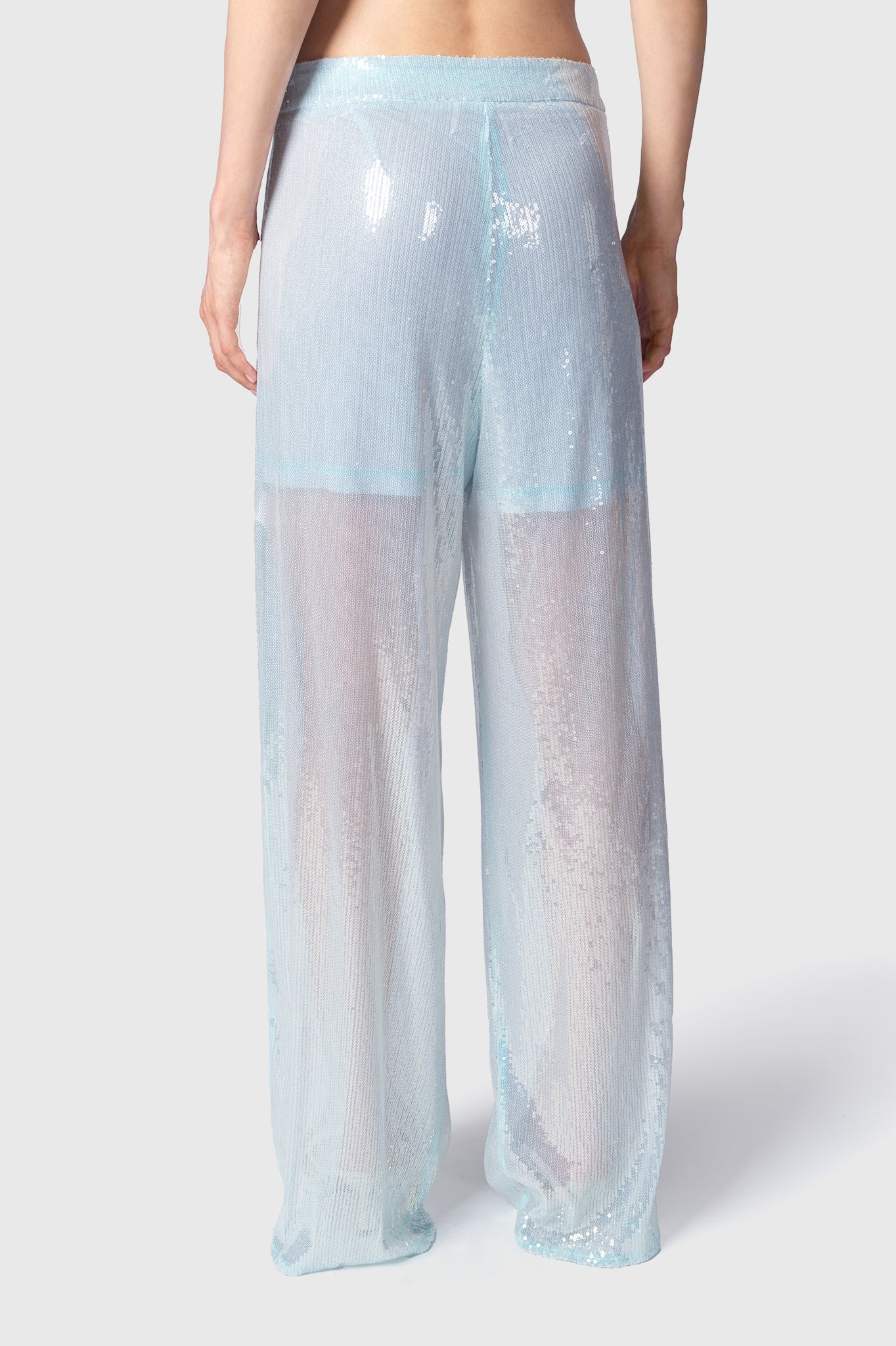 PANTALONE YUAN AZZURRO CHIARO